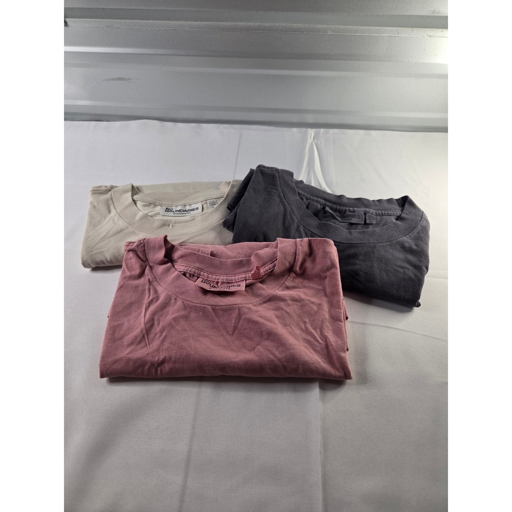 No Boundaries Men's 2XL Oversized Sleeveless Muscle Tee Bundle 3 Pack